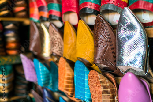 various moroccan leather shoes 