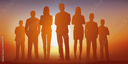 équipe - entreprise - leadership - groupe - challenge