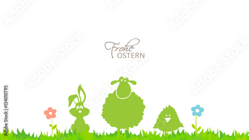 Blumenwiese Ostern
