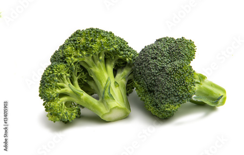 Romanesco broccoli cabbage isolated