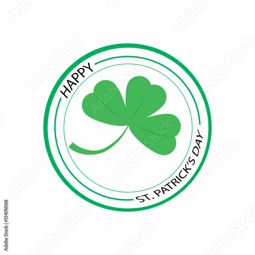 Vector shamrock symbol