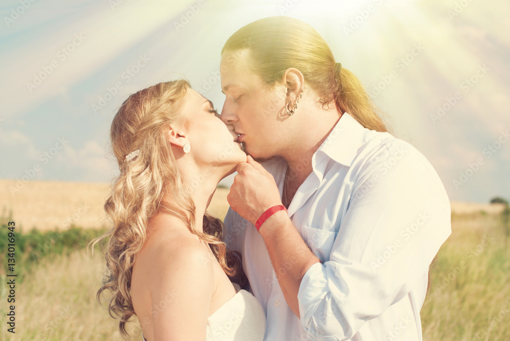 Happy Couple in Love - Romantic Relationship - Valentines Day Concept - Love Story Happy Couple in Love - Romantic Relationship - Valentines Day Concept - Love Story