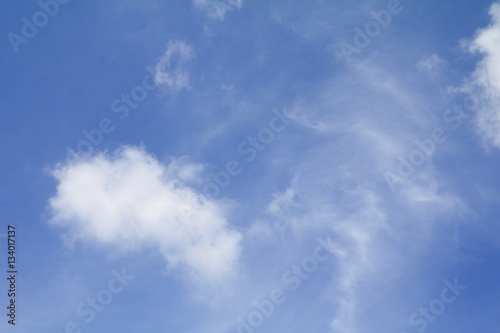 blue sky with cloud, art of nature beautiful and copy space 