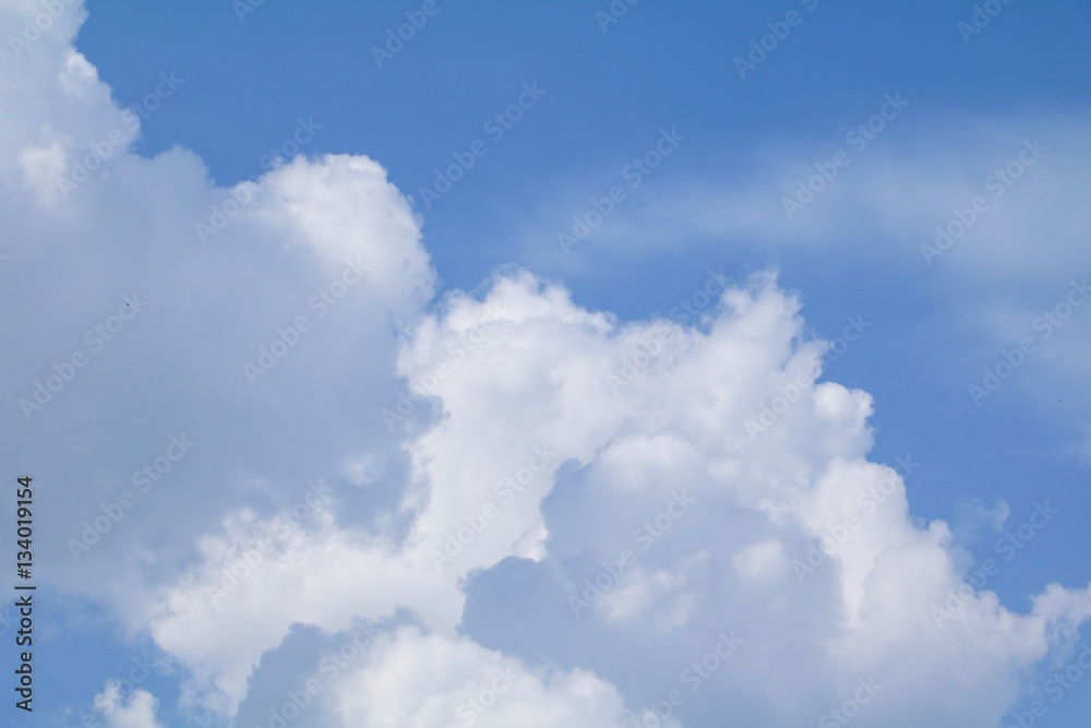 blue sky bright and big cloud beautiful, art of nature blue sky bright and big cloud beautiful, art of nature