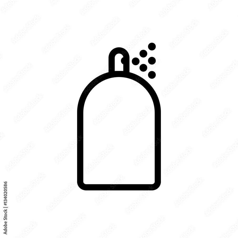 spray line vector icon spray line vector icon