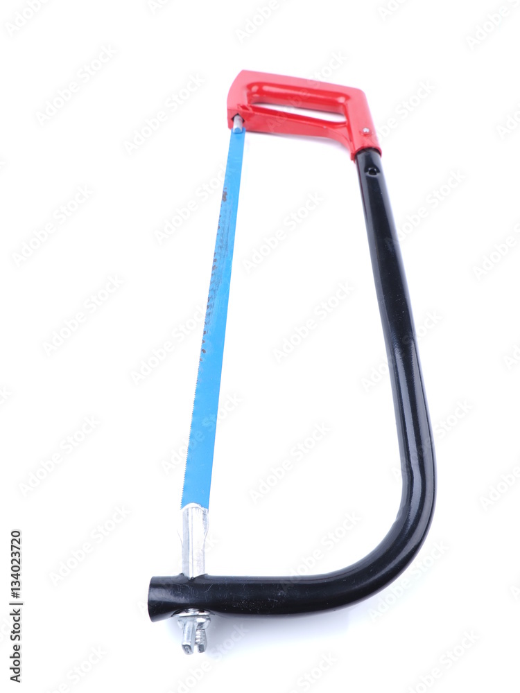 hacksaw on a white background