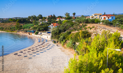 Beach of Zakynthos, Greek island