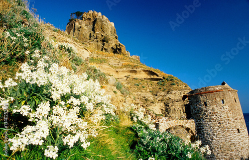 Foto torretta del bagn isola di capraia parco nazionale arcipelago toscano toscana