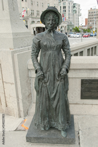 Statue of Laura Secord (died 1868) - Ottawa - Canada