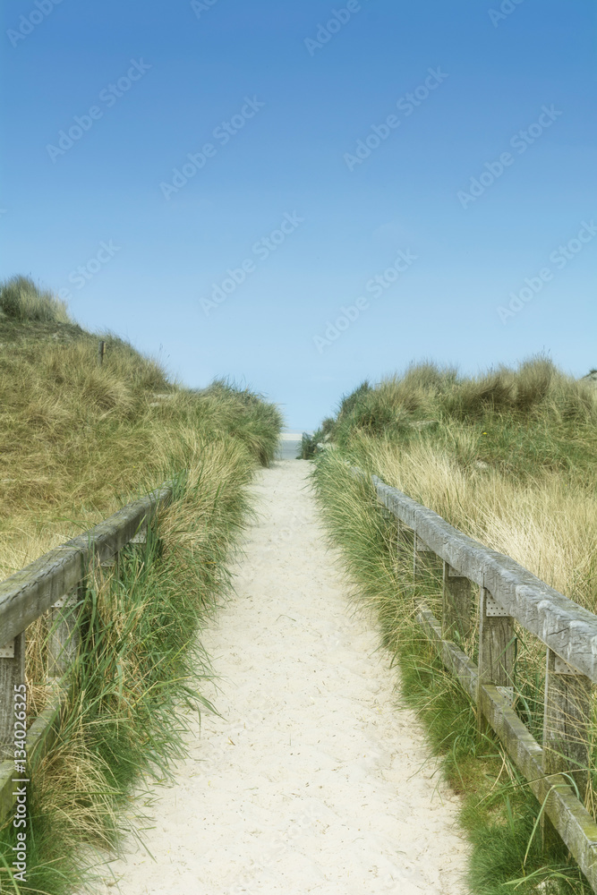 Weg über die Düne zum Strand