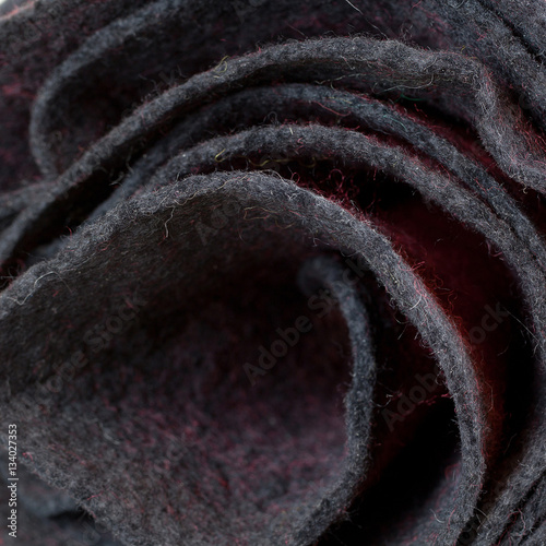 Fotografie Twisted wool scarf