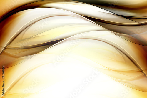 Gold Abstract Background © SidorArt