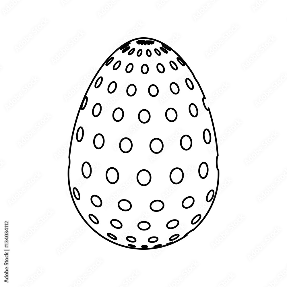 egg paint easter season vector illustration design egg paint easter season vector illustration design