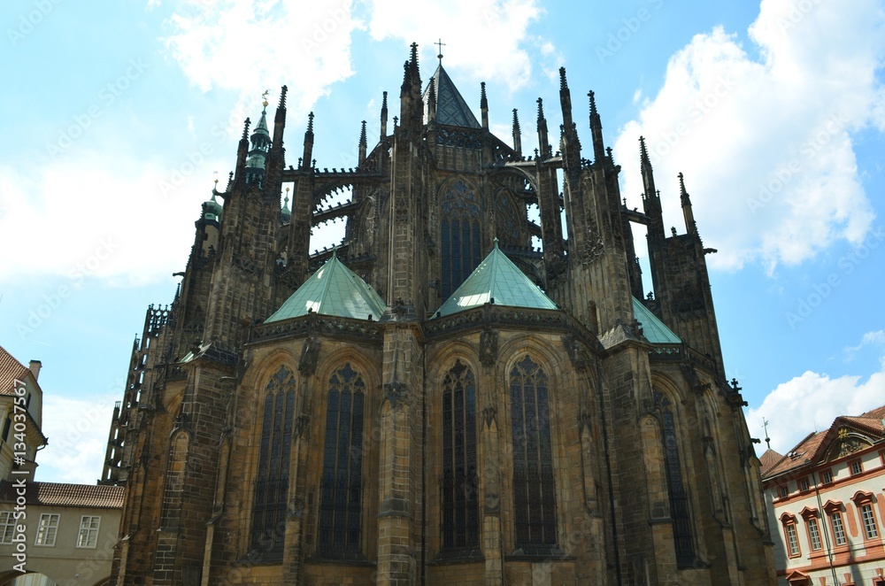 The cathedral Saint Vitus in Prague