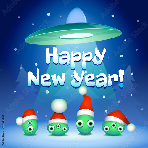Holiday aliens