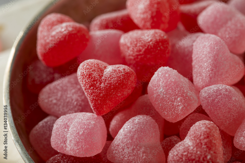Sweed Red Heart Shaped Candy