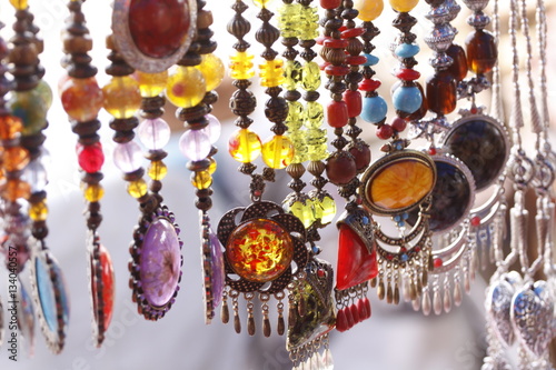 Hill tribe necklace emblem