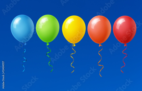 Bunte Luftballons