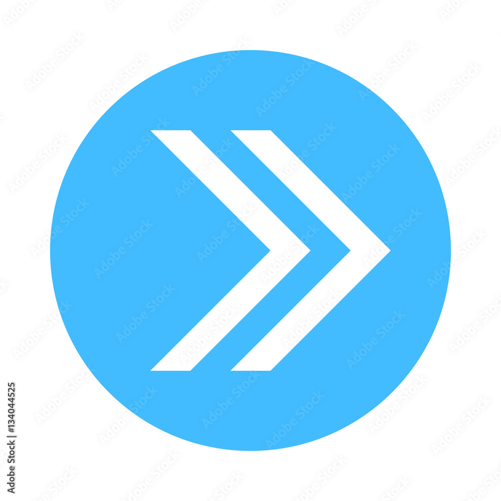 Arrow sign direction icon circle button flat style Arrow sign direction icon circle button flat style