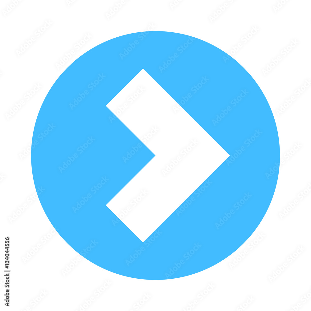 Arrow sign direction icon circle button flat Arrow sign direction icon circle button flat