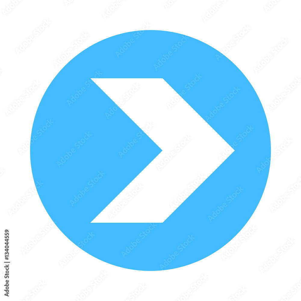 Arrow sign direction icon circle button flat style Arrow sign direction icon circle button flat style
