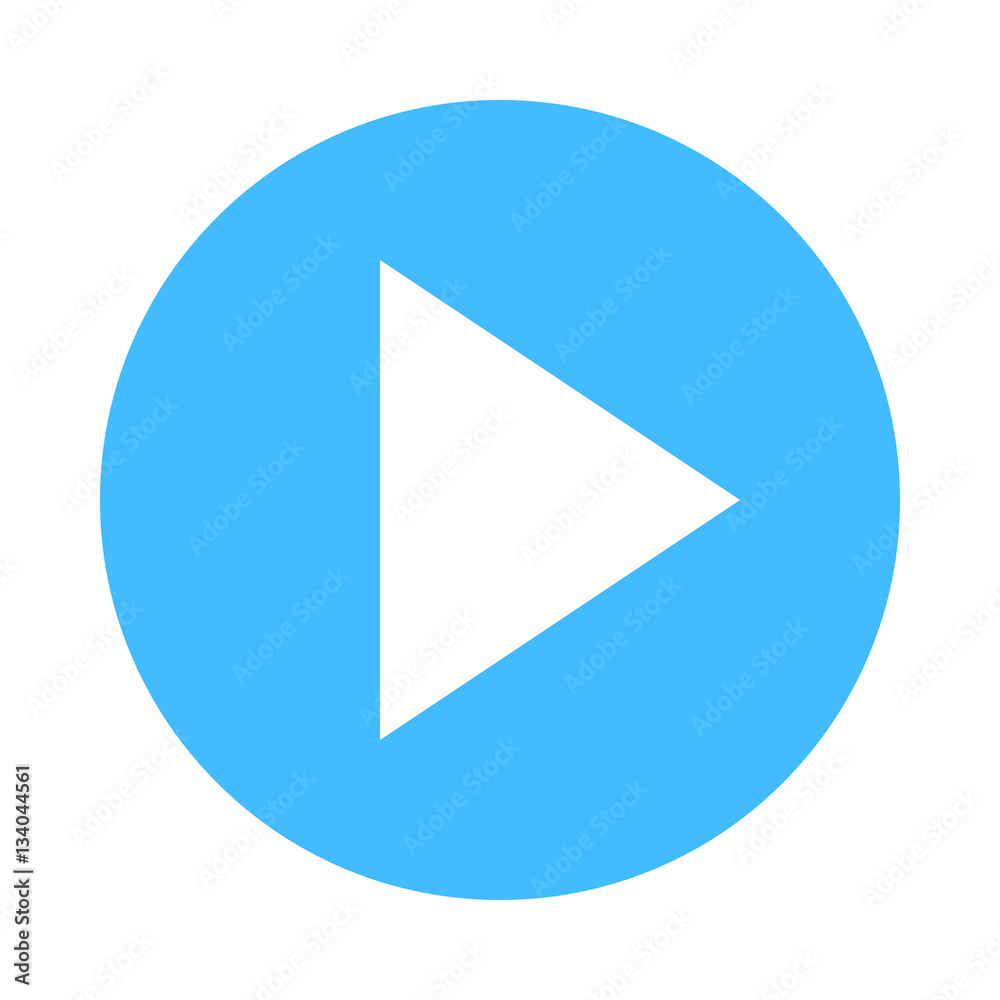 Arrow sign direction icon circle button play symbol flat style Arrow sign direction icon circle button play symbol flat style