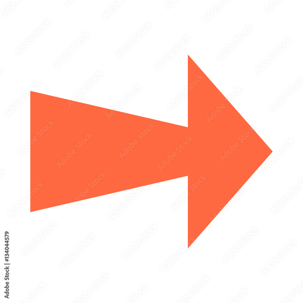 Arrow icon direction button pointer sign flat style Arrow icon direction button pointer sign flat style