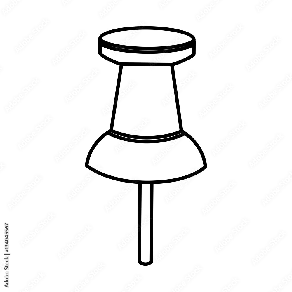 pin pointer location icon vector illustration design pin pointer location icon vector illustration design