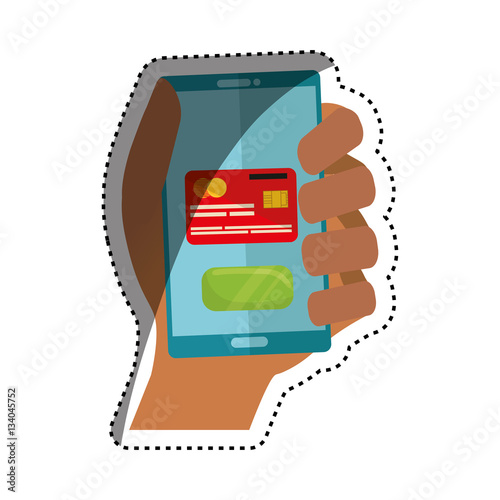 Credit card payment icon vector illustration graphic design