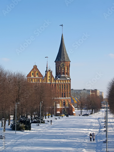 Kaliningrad, Russia. Cathedral