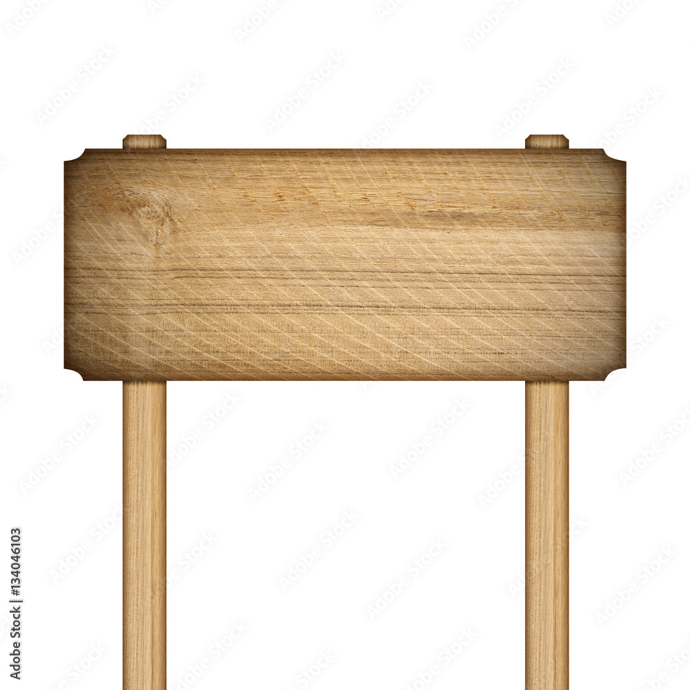 wooden sign on white background with clipping path wooden sign on white background with clipping path
