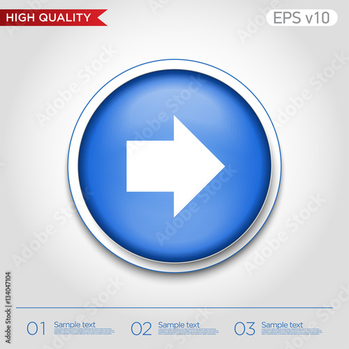 Colored icon or button of right arrow symbol with background Free Download Colored icon or button of right arrow symbol with background - GFXLoad