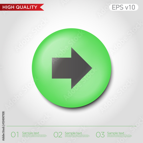 Colored icon or button of right arrow symbol with background Free Download Colored icon or button of right arrow symbol with background - GFXLoad