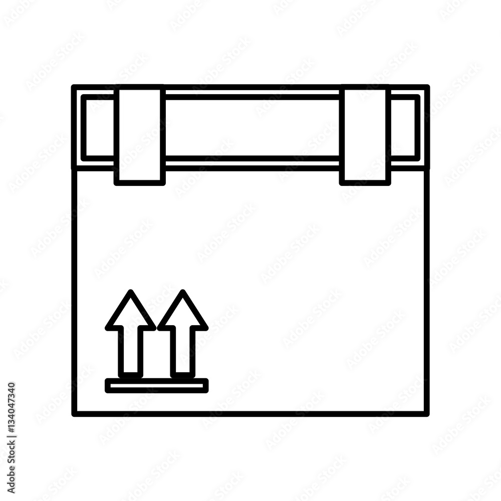 carton box packing icon vector illustration design carton box packing icon vector illustration design