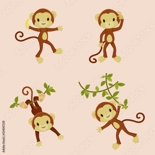 Monkeys icons
