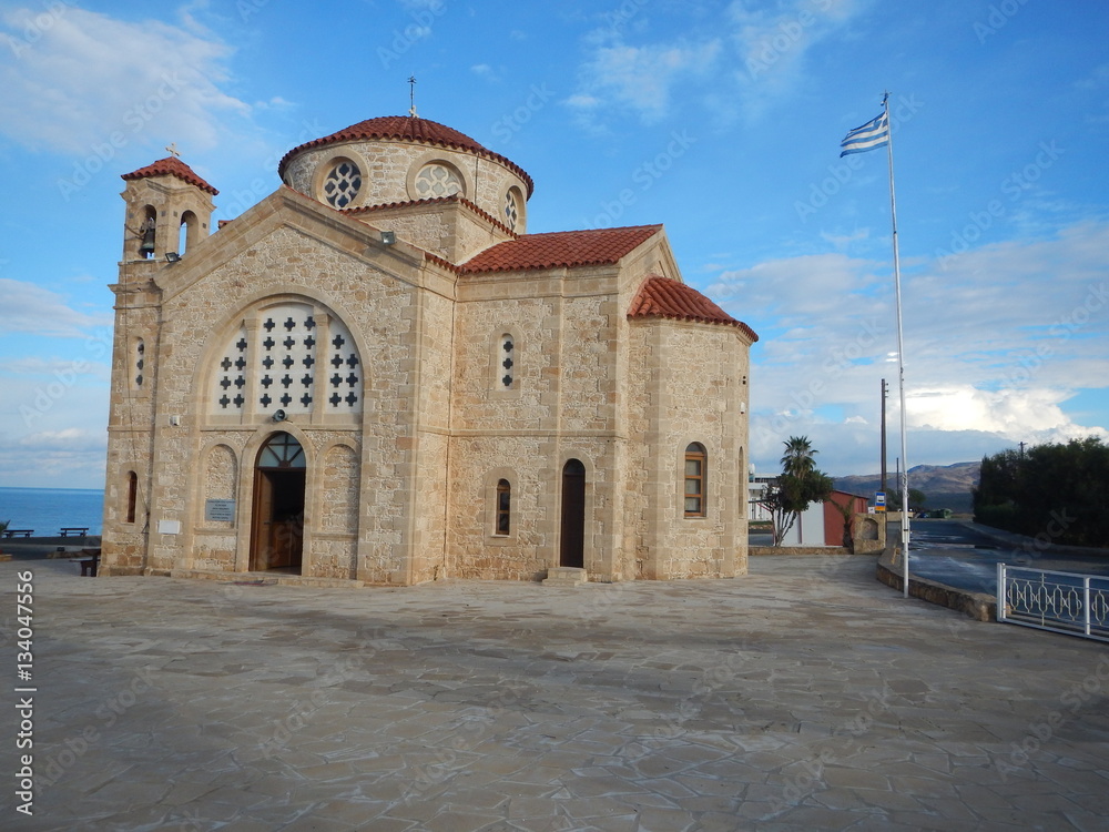 Agios georgios ortodox church at cyprus