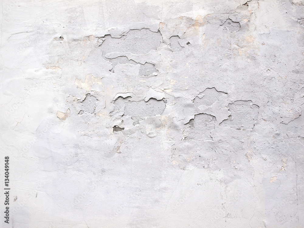 Fototapeta premium Grunge White Background Cement Old Texture Wall