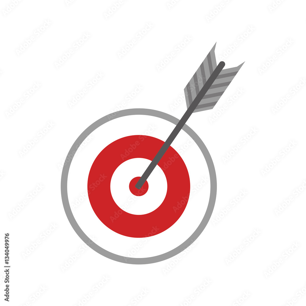 Round target dartboard icon vector illustration graphic design Round target dartboard icon vector illustration graphic design