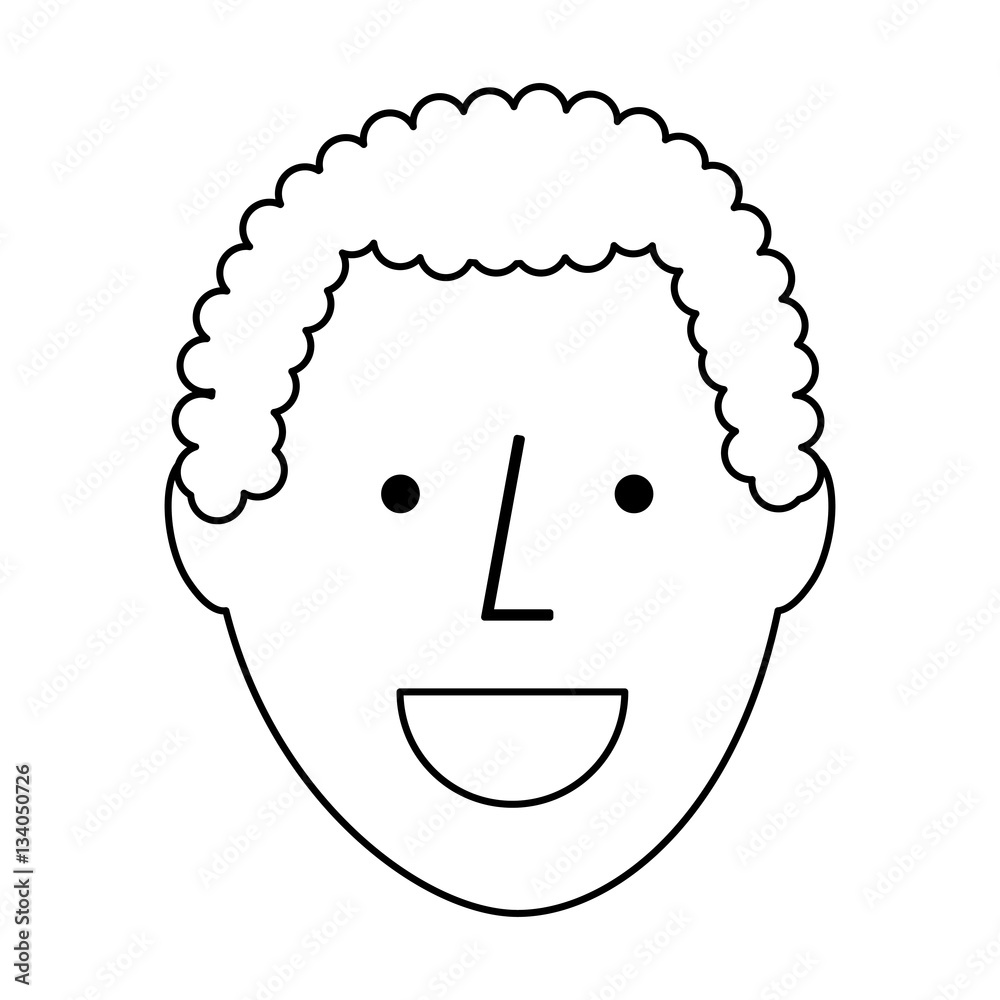 young man avatar character vector illustration design young man avatar character vector illustration design