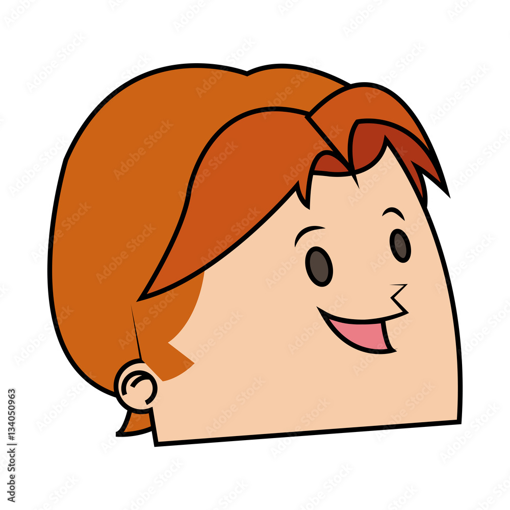 happy man cartoon icon over white background. colorful design. vector illustration happy man cartoon icon over white background. colorful design. vector illustration