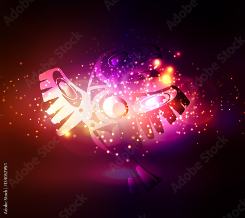 totem bird indigenous art stylization