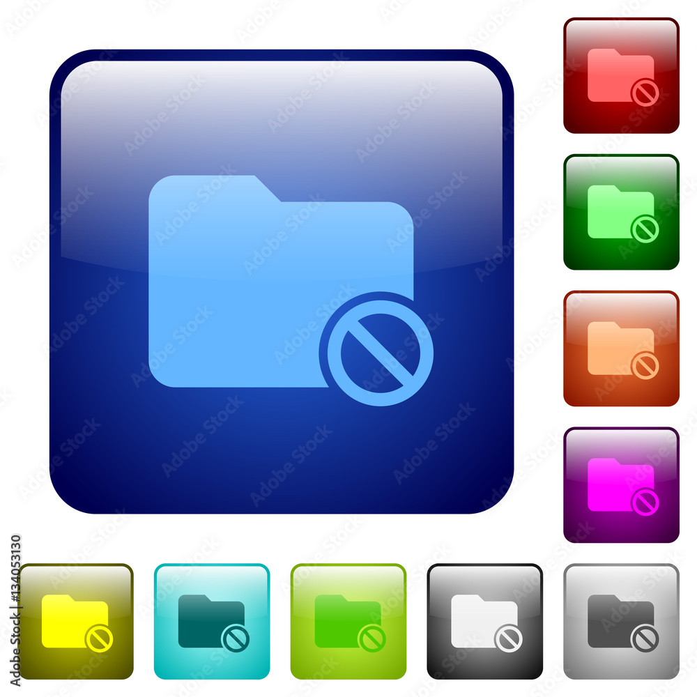 Disabled folder color square buttons Disabled folder color square buttons
