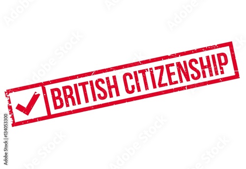 British Citizenship rubber stamp