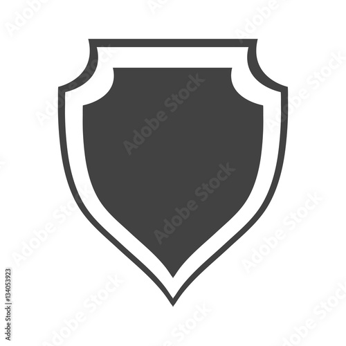 shield protection insignia security company technology vector illustration eps 10