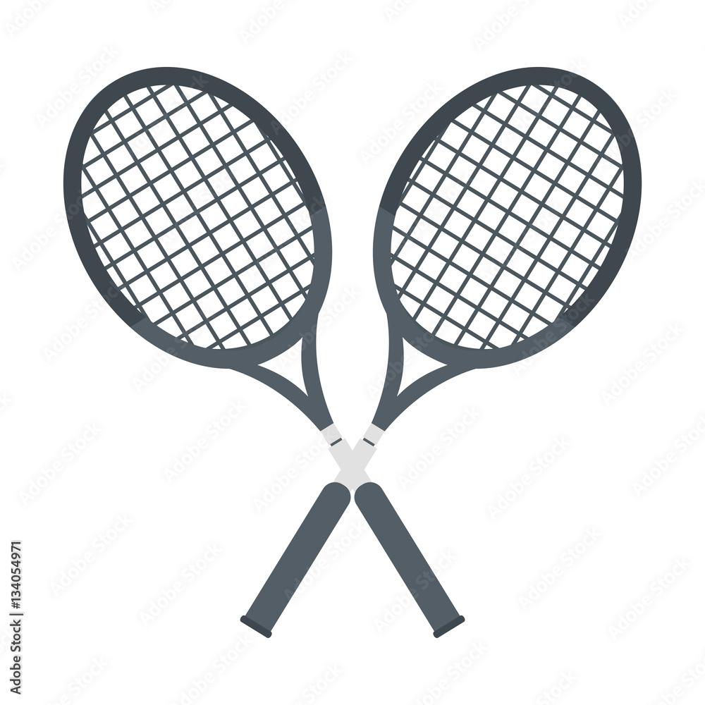 two racket crossed tennis graphic vector illustration eps 10 two racket crossed tennis graphic vector illustration eps 10