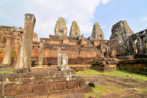 Pre Rup  -  a Hindu temple at Angkor, Cambodia.
