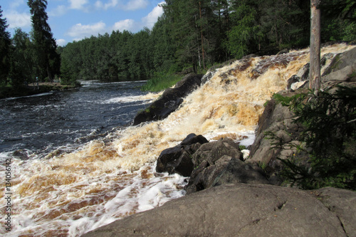 waterfalls Ruskeala