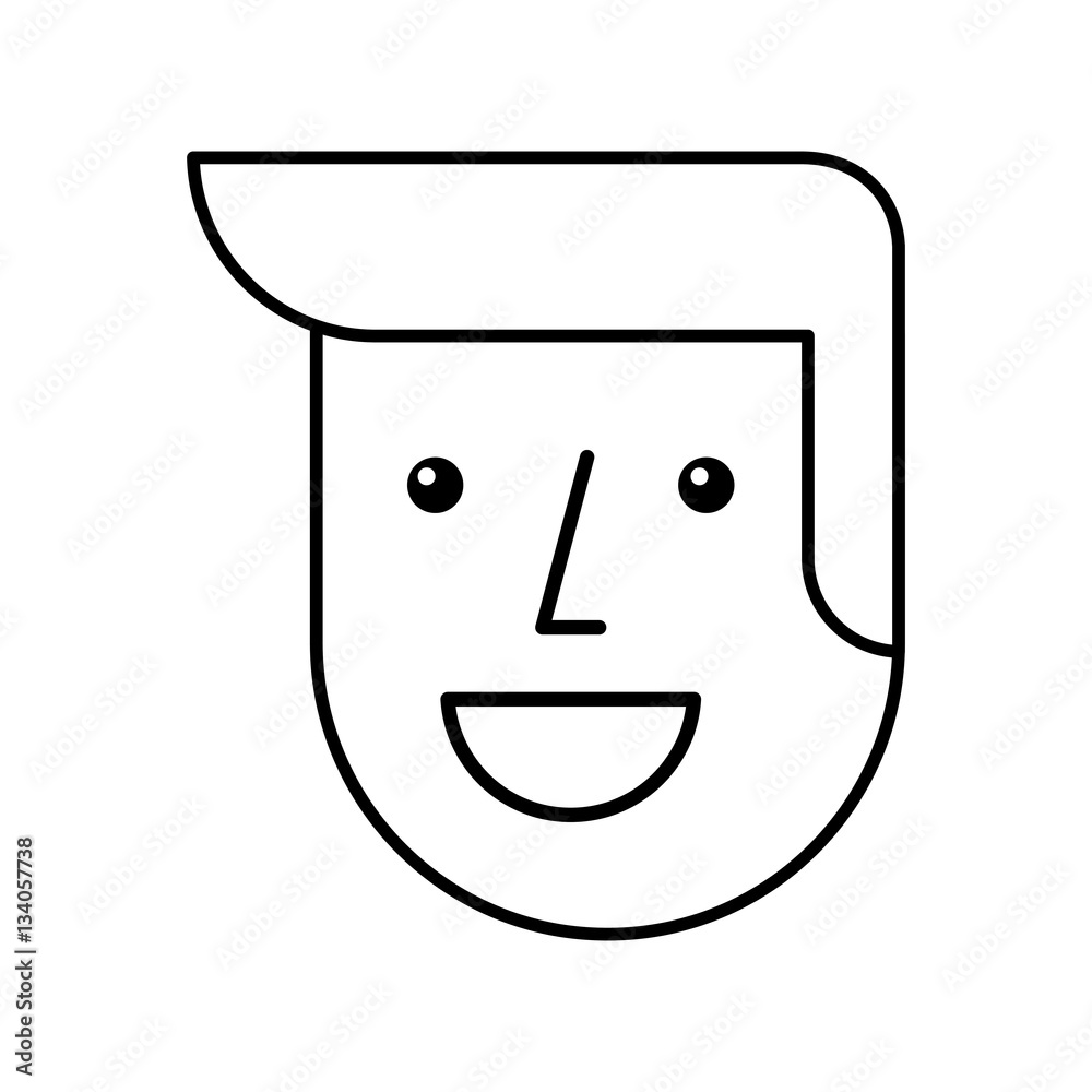 young man casual style vector illustration design young man casual style vector illustration design