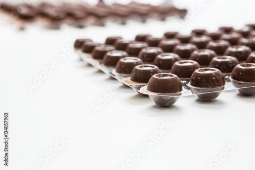 handcrafted chocolate candies