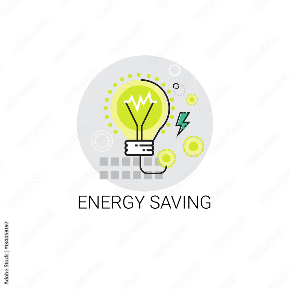Light Bulb Energy Saving Icon Vector Illustration Light Bulb Energy Saving Icon Vector Illustration